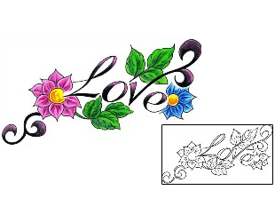 Love Tattoo For Women tattoo | DKF-00401