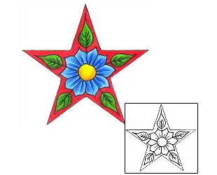 Star Tattoo Astronomy tattoo | DKF-00450