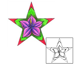 Star Tattoo Astronomy tattoo | DKF-00479