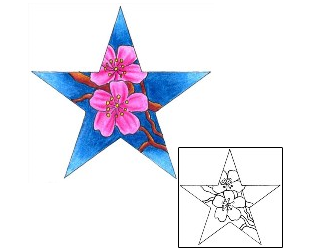 Star Tattoo Astronomy tattoo | DKF-00486