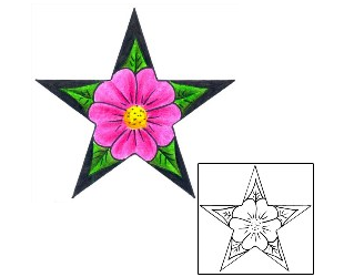 Star Tattoo Astronomy tattoo | DKF-00490