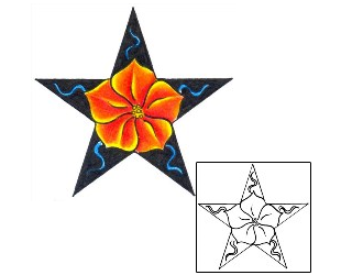 Star Tattoo Astronomy tattoo | DKF-00501