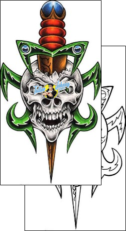 Dagger Tattoo horror-dagger-tattoos-dave-poole-dmf-00005