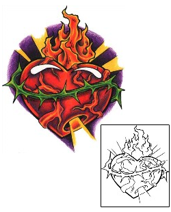 Fire – Flames Tattoo For Women tattoo | DMF-00031