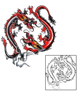Dragon Tattoo Mythology tattoo | DMF-00069