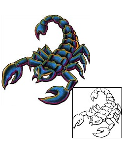 Scorpio Tattoo Zodiac tattoo | DMF-00076