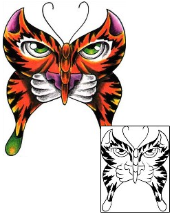 Tiger Tattoo Insects tattoo | DMF-00091