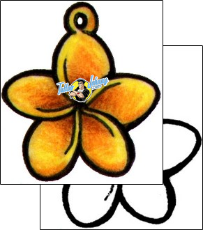 Plumeria Tattoo dof-00020