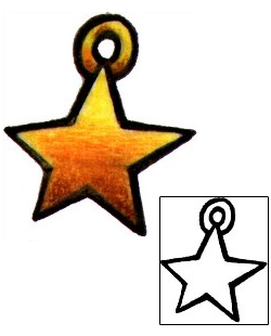 Star Tattoo Astronomy tattoo | DOF-00052