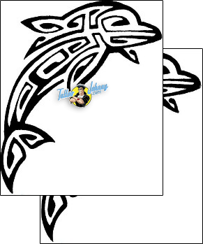 Dolphin Tattoo marine-life-sea-creature-tattoos-doug-wheeler-dof-00064