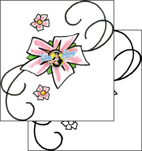 Flower Tattoo plant-life-flowers-tattoos-don-primo-dpf-00054