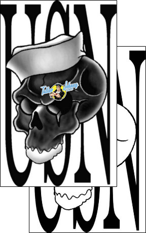 Skull Tattoo horror-skull-tattoos-don-primo-dpf-00139