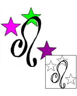 Zodiac Tattoo Astronomy tattoo | DPF-00206