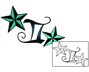 Zodiac Tattoo Astronomy tattoo | DPF-00221
