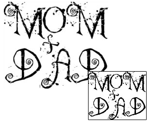 Mom Tattoo Patronage tattoo | DPF-00311