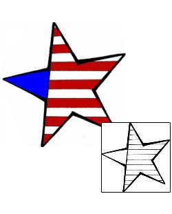 Patriotic Tattoo Patronage tattoo | DPF-00339