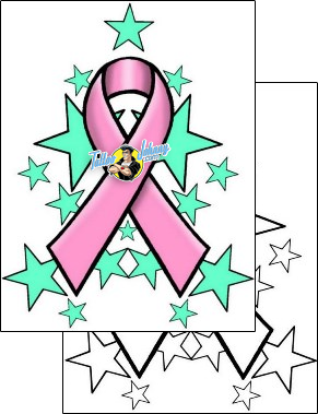 Breast Cancer Tattoo dpf-00366