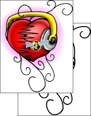 Heart Tattoo for-women-heart-tattoos-don-primo-dpf-00432
