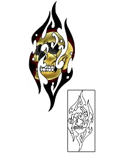 Skull Tattoo Tattoo Styles tattoo | DPF-00450