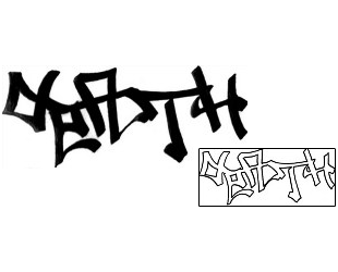 Graffiti Tattoo Ethnic tattoo | DPF-00458