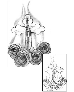 Rose Tattoo Plant Life tattoo | DPF-00466