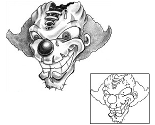 Clown Tattoo Mythology tattoo | DPF-00492