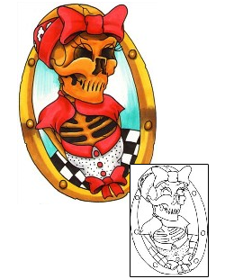 Skull Tattoo Horror tattoo | DPF-00517