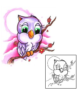 Bird Tattoo Animal tattoo | DPF-00520