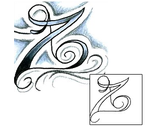 Lettering Tattoo DQF-00031