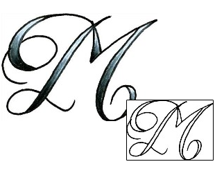 Lettering Tattoo DQF-00044