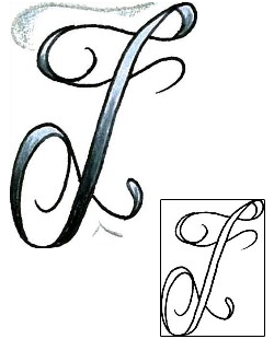 Lettering Tattoo DQF-00048