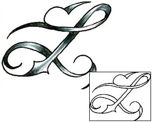 Lettering Tattoo DQF-00068