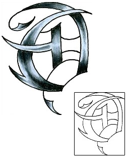 Lettering Tattoo DQF-00121