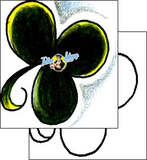 Clover Tattoo plant-life-clover-tattoos-darrell-whitt-dqf-00143