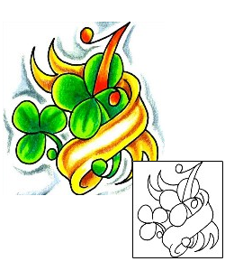 Picture of Luck Clover Bundle Tattoo