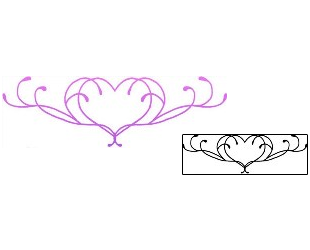 Heart Tattoo For Women tattoo | DSF-00035