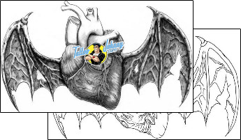Bat Tattoo duf-00023