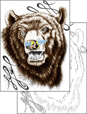 Bear Tattoo animal-tattoos-dave-knapp-dvf-00079