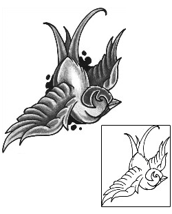 Swallow Tattoo Animal tattoo | DVF-00083