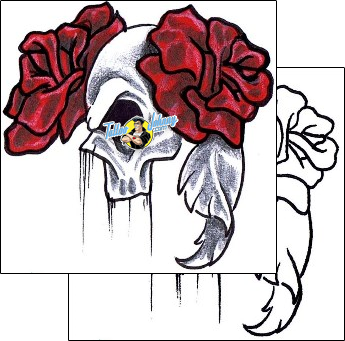 Skull Tattoo horror-skull-tattoos-dave-knapp-dvf-00103