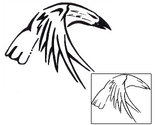 Eagle Tattoo Animal tattoo | DVF-00109