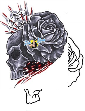 Skull Tattoo horror-skull-tattoos-dave-knapp-dvf-00127