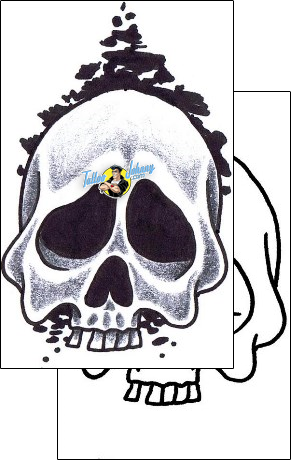 Skull Tattoo horror-skull-tattoos-dave-knapp-dvf-00133