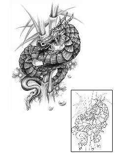 Monster Tattoo Mythology tattoo | DVF-00135