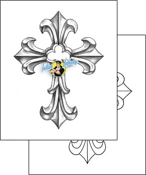 Cross Tattoo religious-and-spiritual-cross-tattoos-darrin-white-dwf-00006
