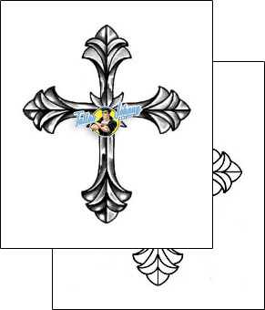 Cross Tattoo religious-and-spiritual-cross-tattoos-darrin-white-dwf-00014