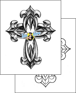 Cross Tattoo religious-and-spiritual-cross-tattoos-darrin-white-dwf-00035