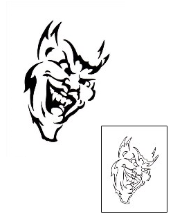 Devil - Demon Tattoo Tattoo Styles tattoo | DWF-00068