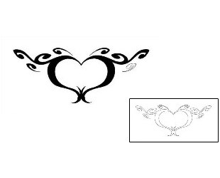 Picture of Specific Body Parts tattoo | DWF-00108