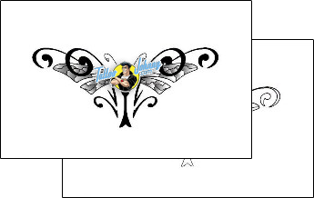 Wings Tattoo for-women-lower-back-tattoos-darrin-white-dwf-00129